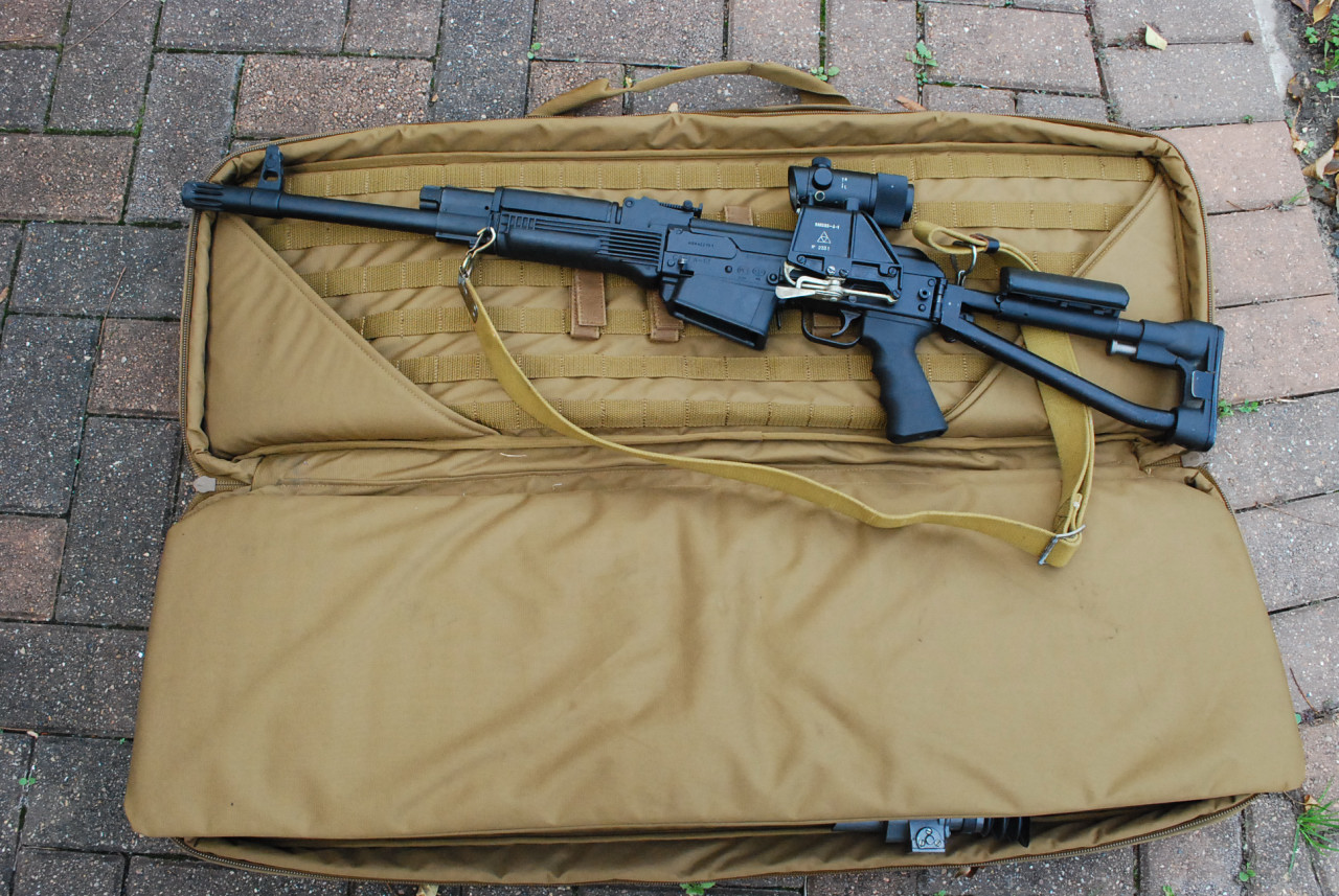 What's a good soft case for a nonfolding AK with an optic? Page 1