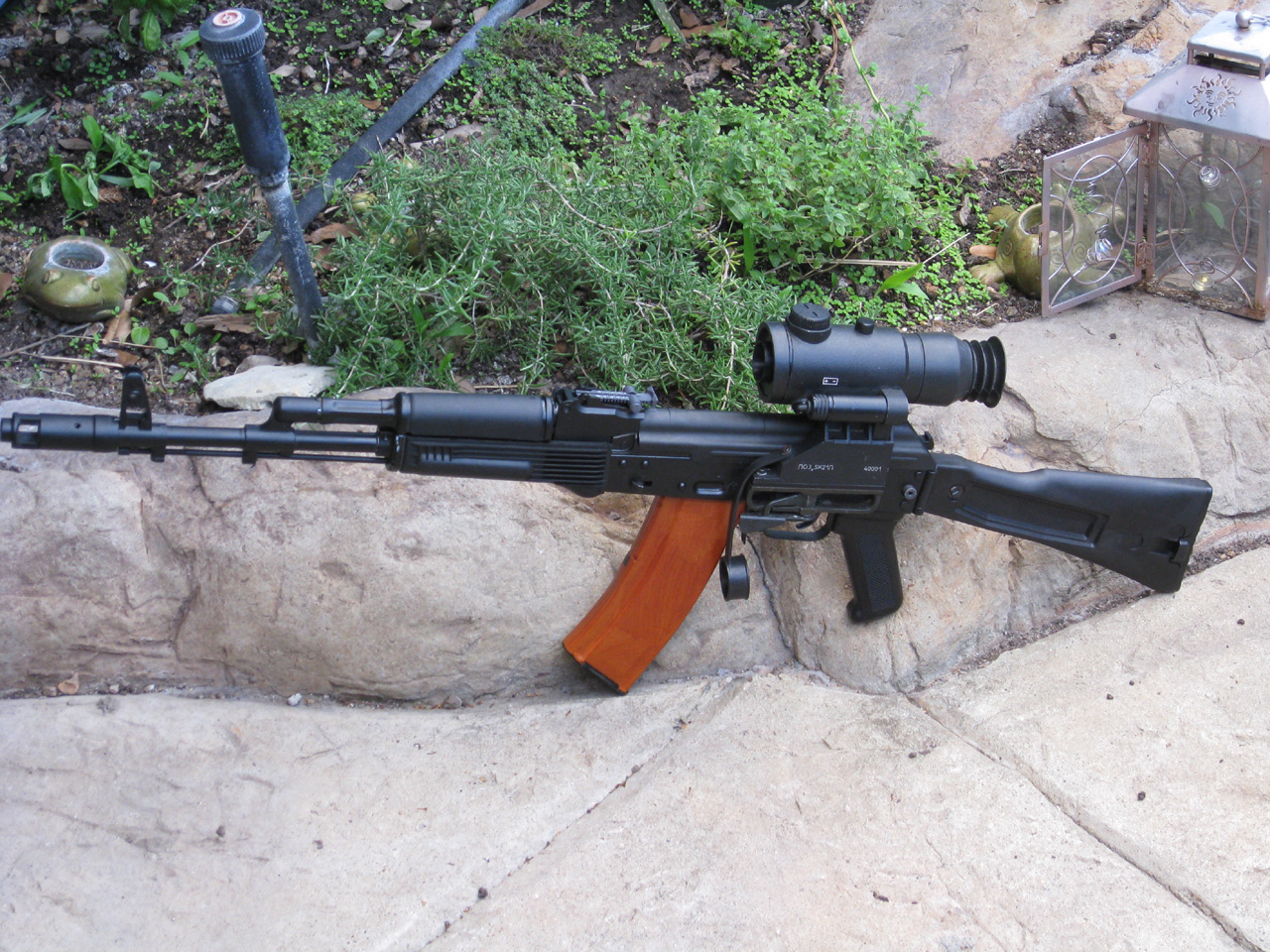 Belomo POSP 4x24 Rifle Scope, 400m Rangefinder, SVD, *Good*
